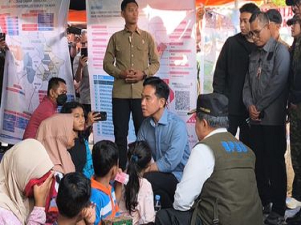 Wapres Gibran Ungkapkan Duka Akibat Bencana Terjang Wilayah Sumatera Utara