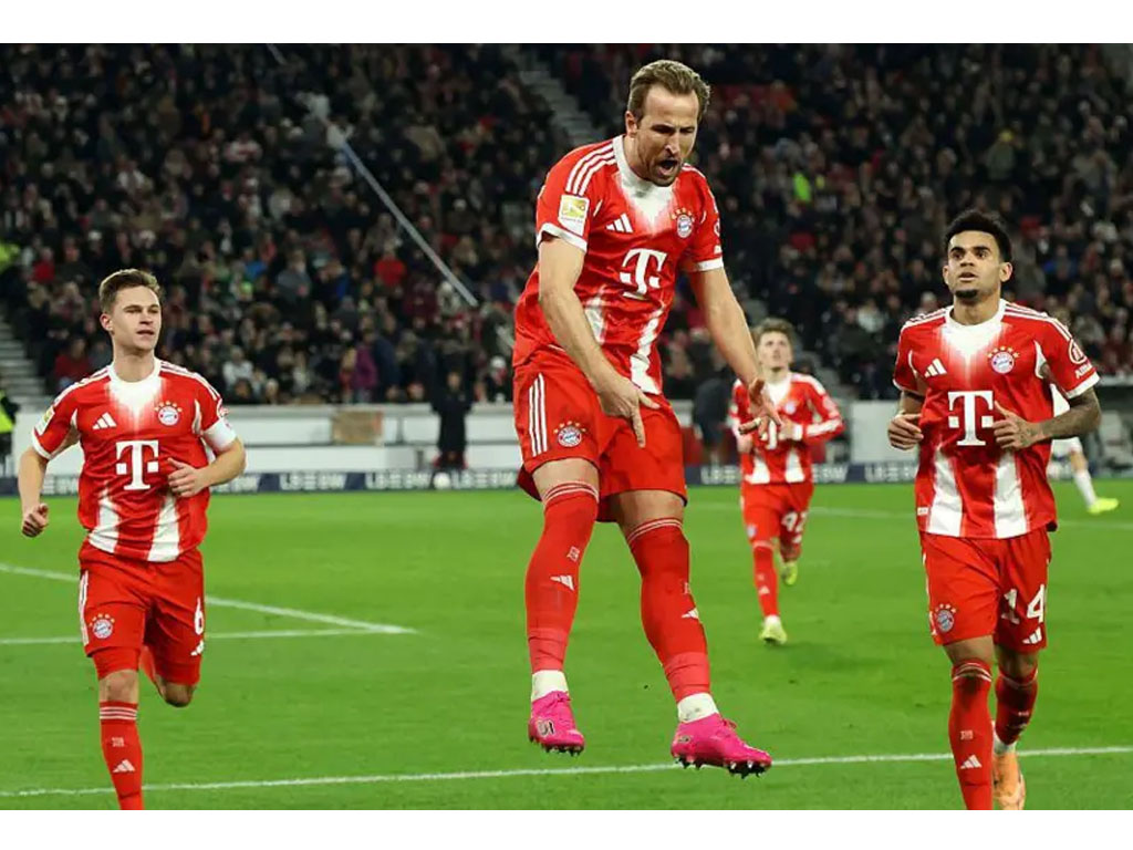 Harry Kane Cetak Hat-trick di Laga Bayern Munich Lawan VfB Stuttgart di Bundesliga Jerman