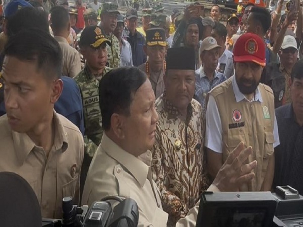 Sentil Bupati Tak Urus Korban Banjir, Prabowo: Kalau Mau Lari, Lari Aja, Copot