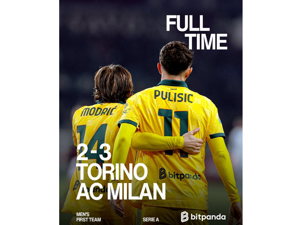 AC Milan Bangkit untuk Jungkalkan Torino di Serie A Italia