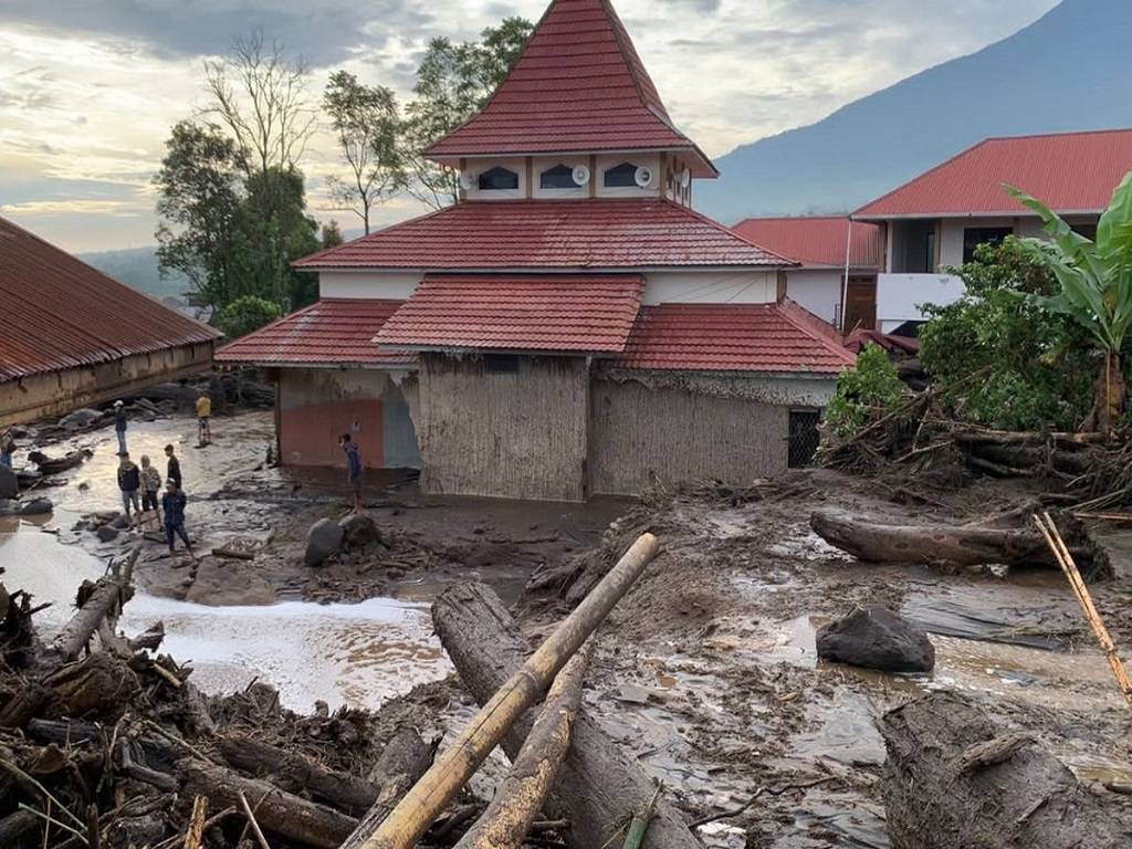 Banjir Bandang Kembali Landa Kabupaten Agam Sumatera Barat