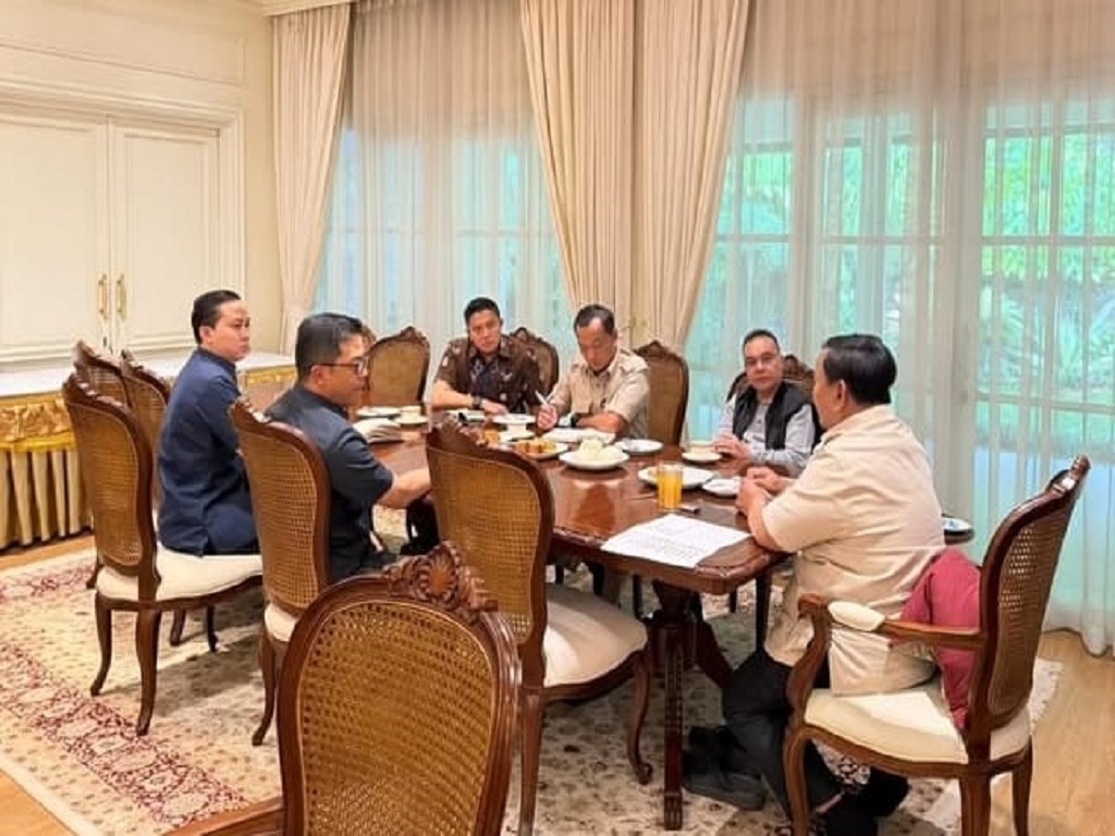 Presiden Prabowo Bertemu Dasco hingga Teddy, Beri Penugasan Khusus