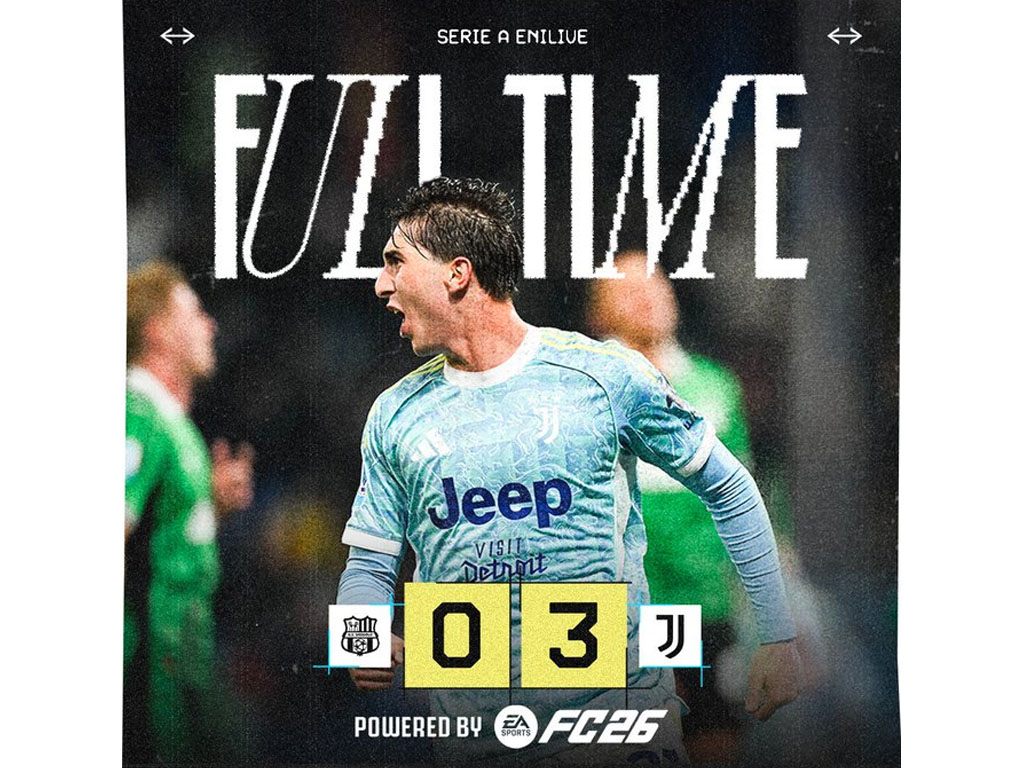Juventus Tekuk Sassuolo di Serie A Italia
