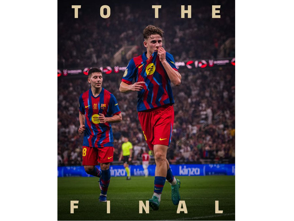 Barcelona Melenggang ke Final Super Cup Spanyol Cukur Athletic Club di Semifinal di Jeddah