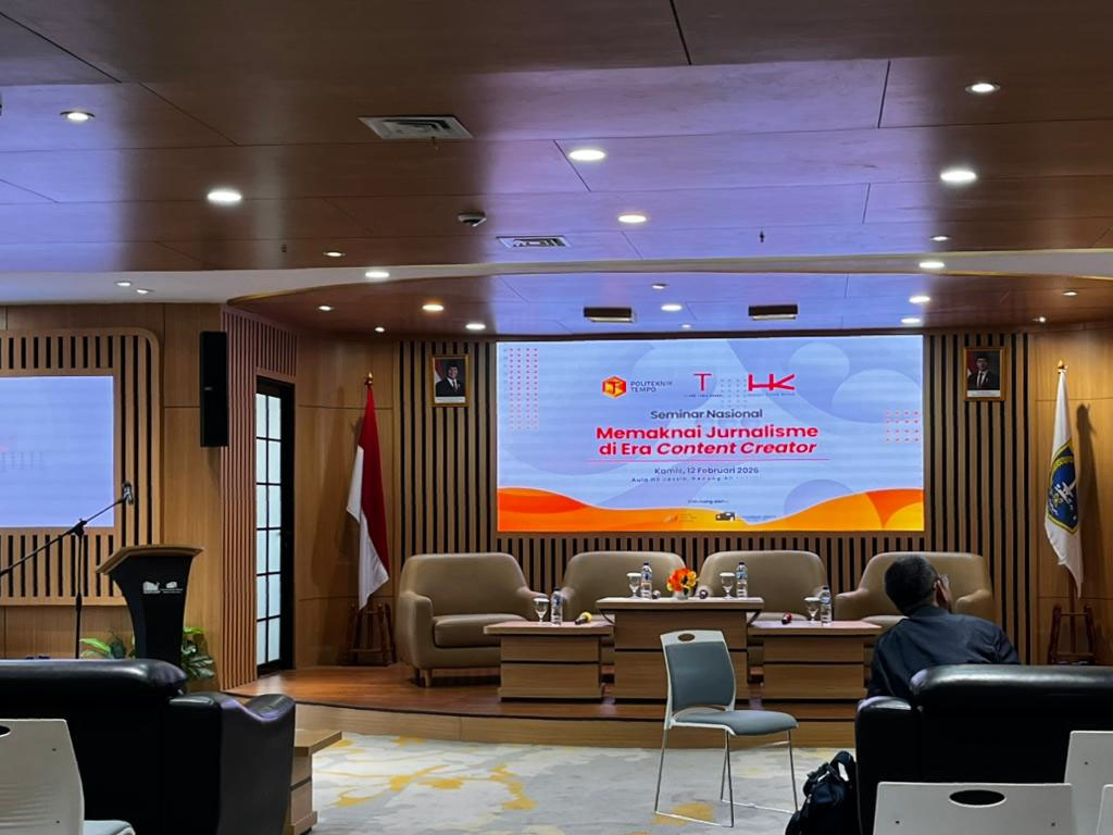 Peringati Hari Pers Nasional, Politeknik Tempo Gelar Seminar "Memaknai Jurnalisme di Era Content Creator”