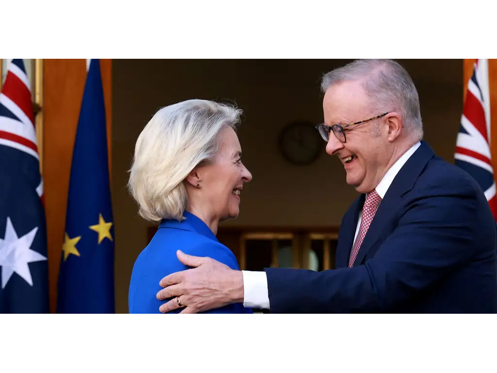 Australia dan Uni Eropa Capai Kesepakatan Perdagangan