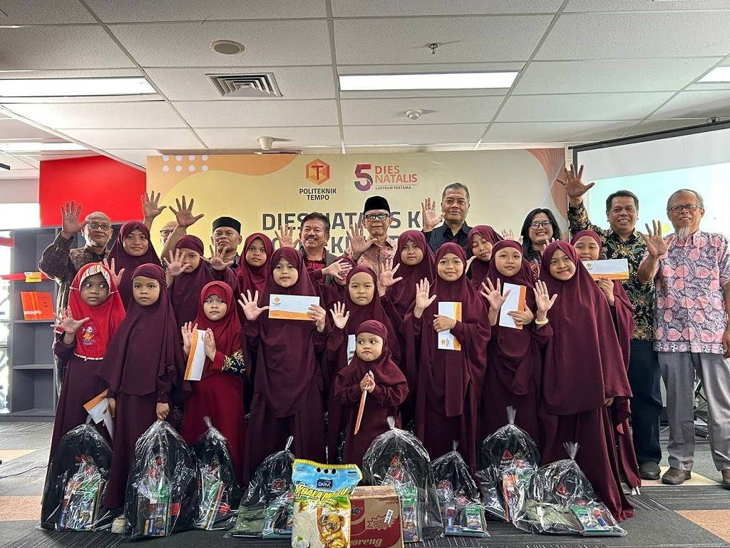 Dies Natalis Ke-5 Politeknik Tempo, Tegaskan Profesionalitas dan Integritas di Era Industri 5.0