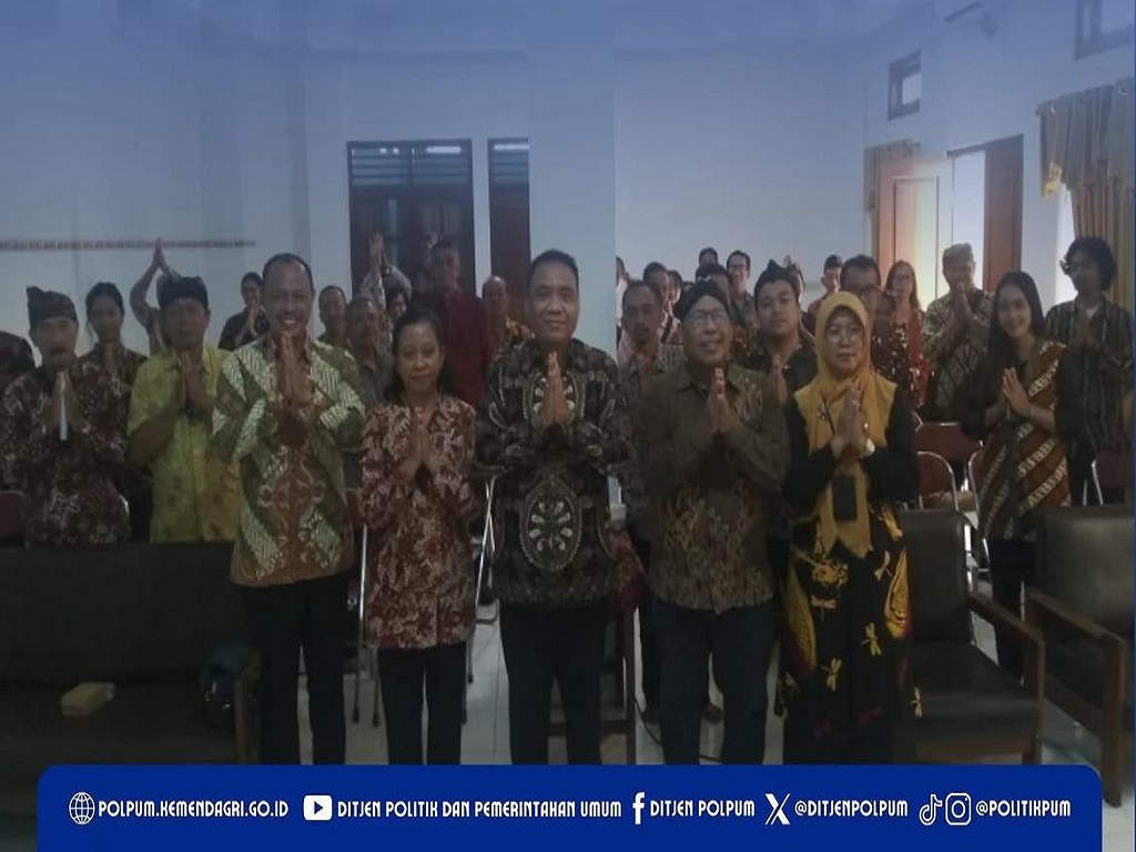 Ditjen Polpum Kemendagri Gelar FGD Bahas Supervisi Permasalahan dan Percepatan Layanan Hak-Hak Penghayat Kepercayaan