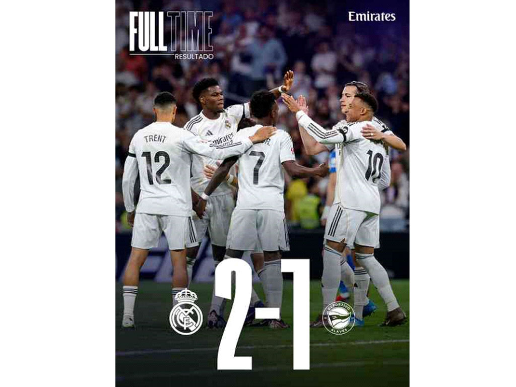 Real Madrid Menang Tipis Atas Alaves di La Liga Spanyol