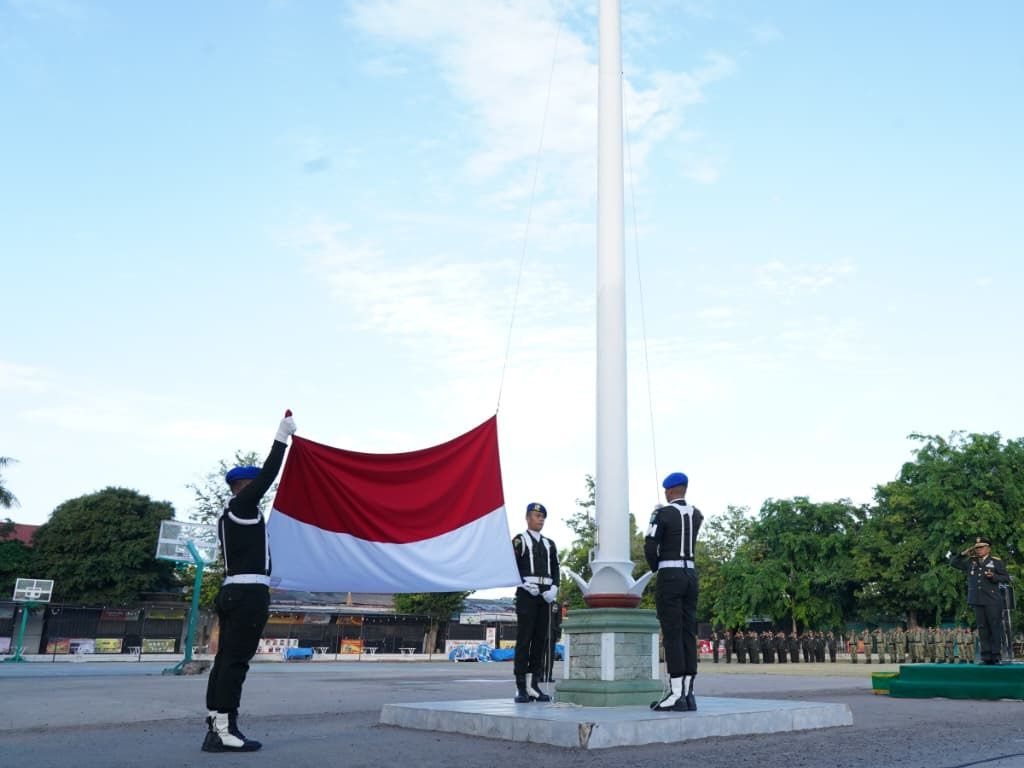 Brigjen TNI Ali Imran Pimpin Peringatan Hari Lahir Pancasila di Korem 011 Lilawangsa Aceh 1 Juni 2026