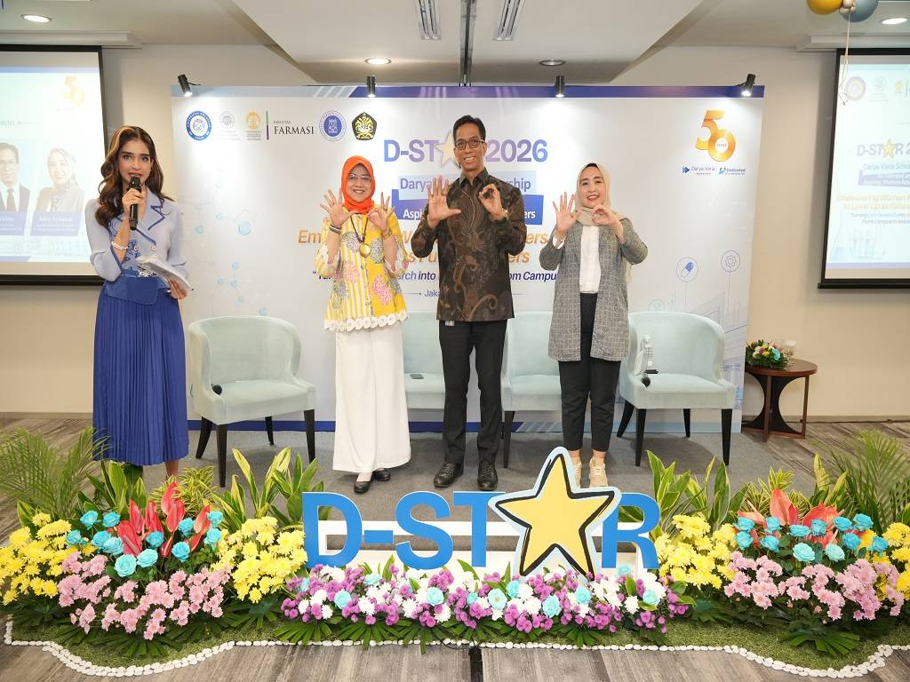 Peringati 50 Tahun Berkarya, Darya-Varia Perkuat Komitmen Memberdayakan Generasi Peneliti Perempuan Masa Depan melalui D-STAR 2026