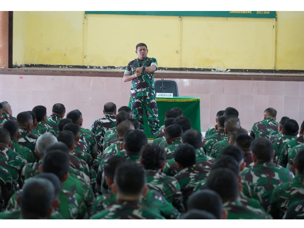 Danrem 011 Lilawangsa Brigjen TNI Ali Imran Tegaskan ASN TNI Bagian Komponen Cadangan Harus Jago Tembak