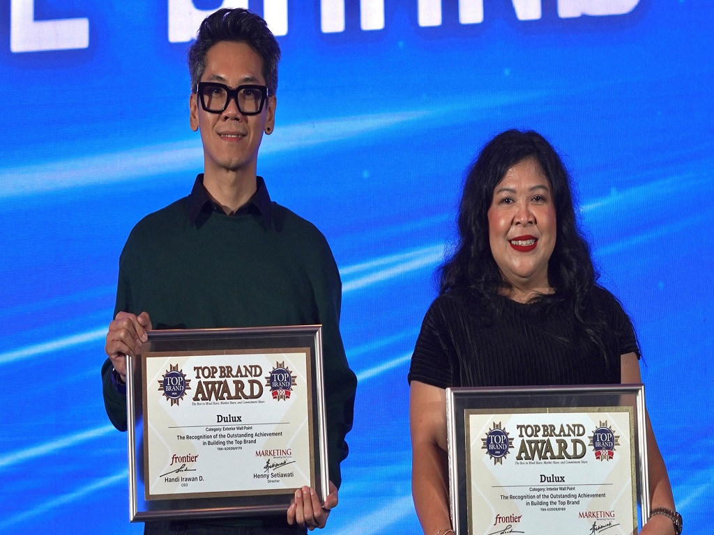 Konsisten Hampir Satu Dekade, Dulux Raih Top Brand Award 2026 di Tengah Meningkatnya Ekspektasi Konsumen terhadap Kualitas Hunian