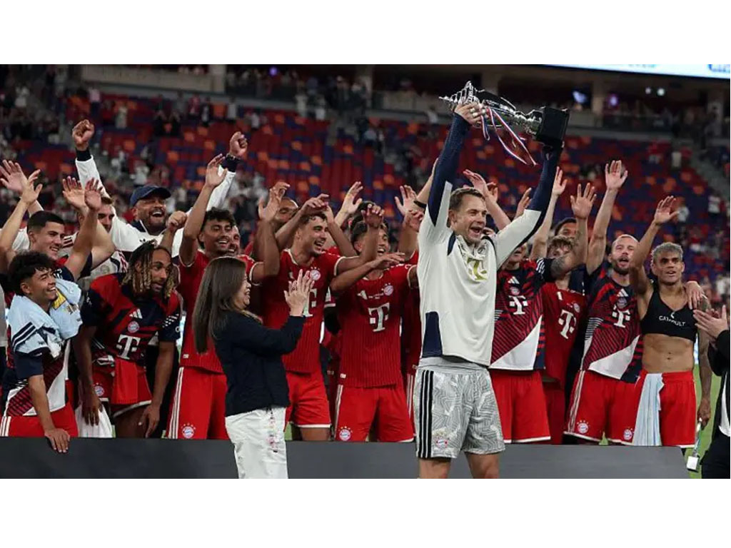 Bayer Munich Petik Kemenangan Tipis Atas Aston Villa di Hong Kong