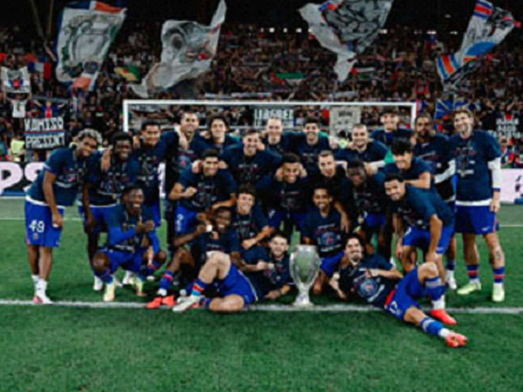 PSG Raih Gelar Juara UEFA Super Cup 2026 Menang Atas Aston Villa di Final
