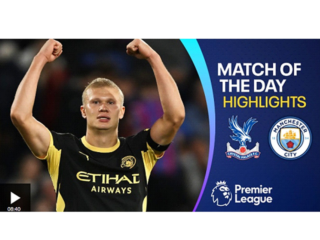Manchester City Gilas Crystal Palace di Liga Premier Inggris