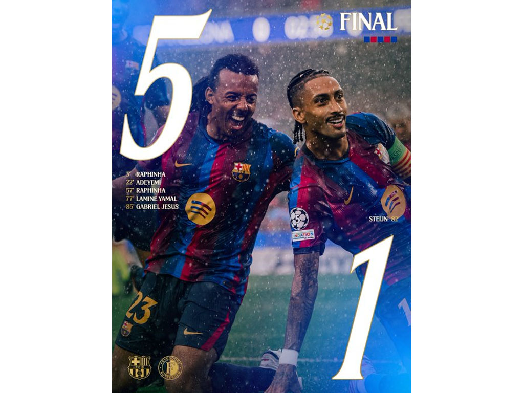 Barcelona Menang Besar Atas Feyenoord di Fase Liga Liga Champions UEFA 2026/2027