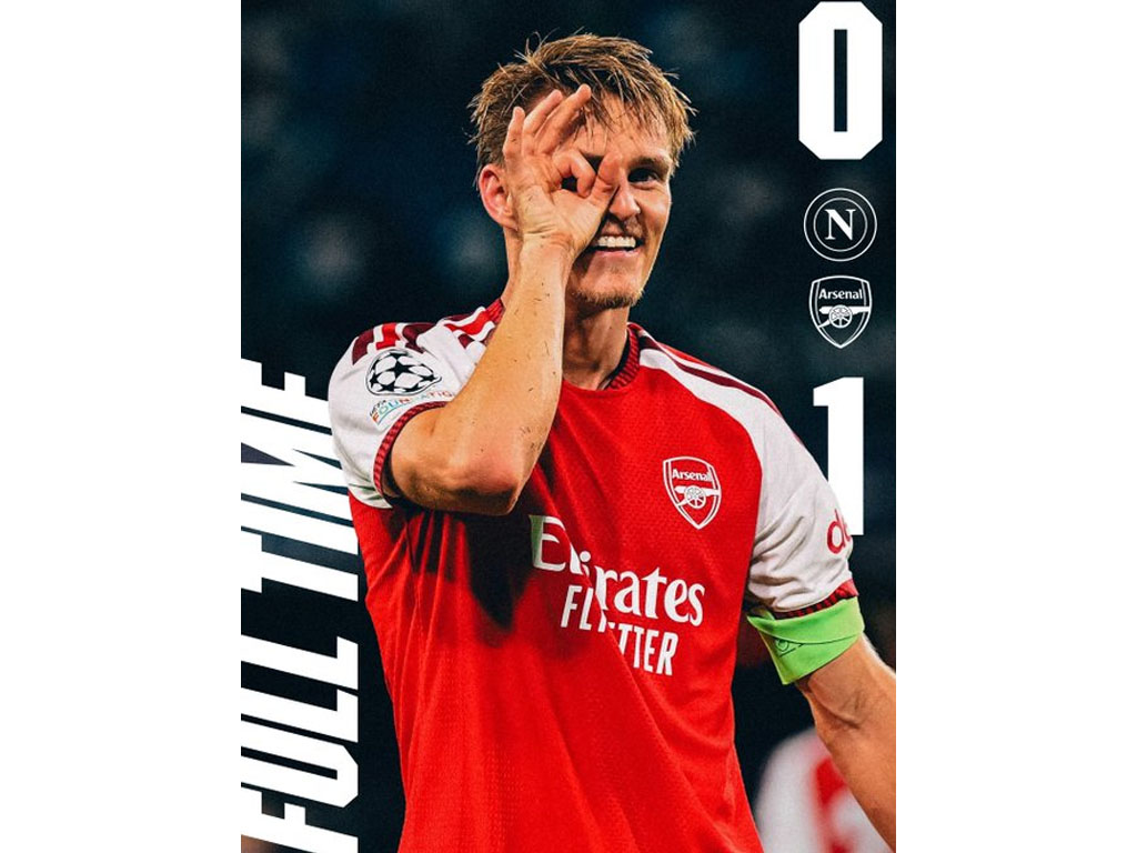 Arsenal Bawa Pulang Tiga Poin dari Kandang Napoli di Fase Liga Liga Champions UEFA 2026/2027