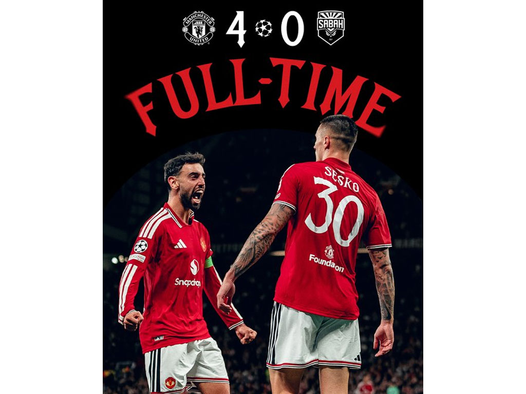 Manchester United Menang Atas Sabah di Fase Liga Liga Champions UEFA 2026/2027